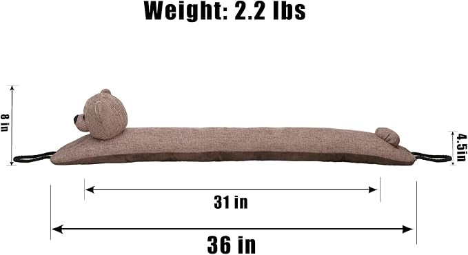 Under Door Draft Stopper Decorative Wind Stopper 36 inch - Image 2