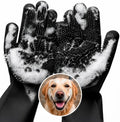 Cat and Dog Washing Gloves, 1 Pair, 11.6 in, Soft Silicone by RZleticc