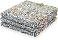 Ridhi Goldenrod Yellow Hand Block Print Cotton Kitchen Towels, 16x28 Inch by Ridhi