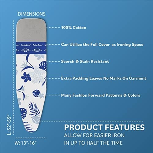 Bartnelli Ironing Board Cover and Pad, Made in Europe - Image 5