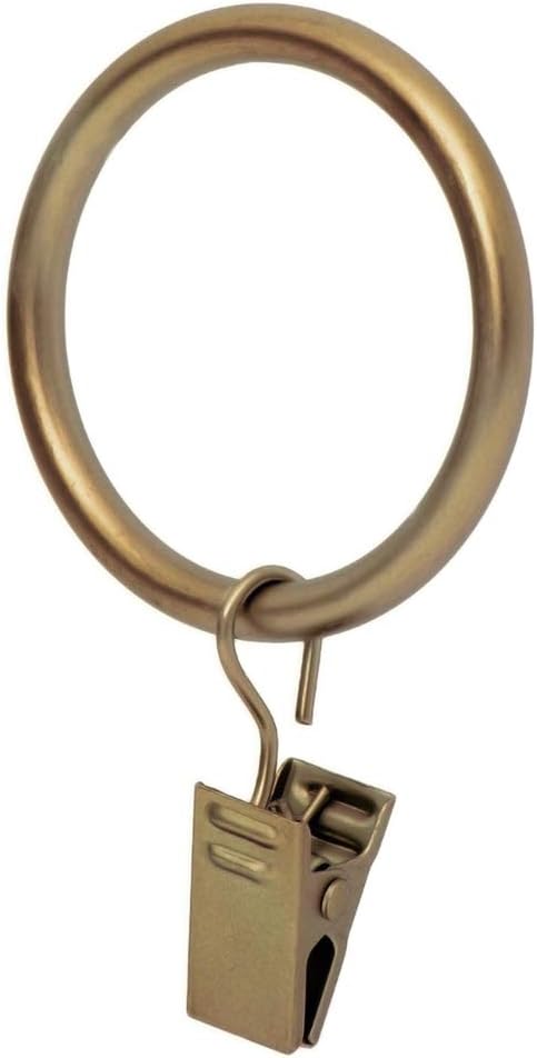 Ivilon Drapery Curtain Clip Rings by Ivilon