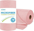 AIDEA Microfiber Cleaning Cloth Roll-75PK, 11.5×11.5" by AIDEAHOME
