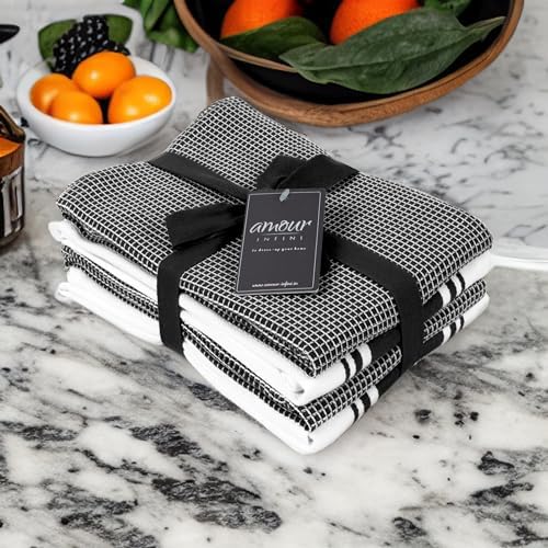 AMOUR INFINI Cotton Kitchen Towels - Image 6