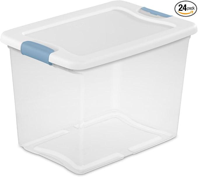 Sterilite Latching Box with Lids by Sterilite
