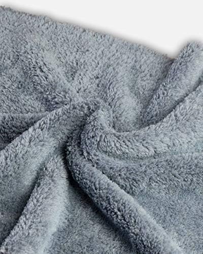 Adam's Borderless Grey Microfiber Towel - Image 2