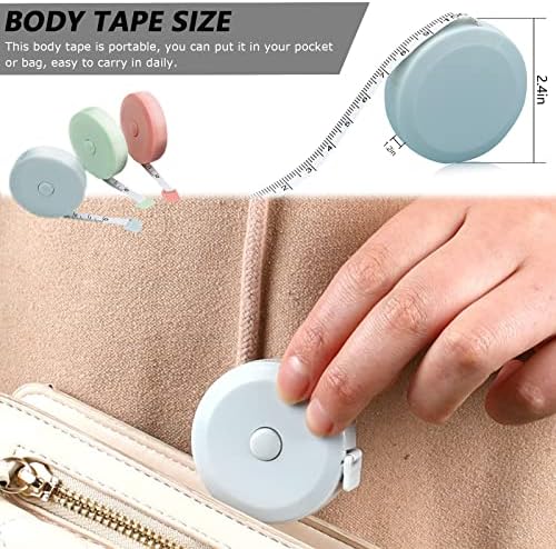 60IN Retractable Tape Measure*6+Soft Measuring Tape - Image 3
