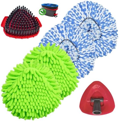 Mop Head Replacement for O Cedar, Spin Mop Replacement Head for Ocedar by Uoiispet