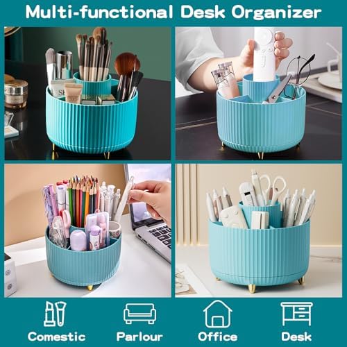 fanado 360° Rotate Makeup Brush Holder Organizer, Makeup Organizers Countertop - Image 4