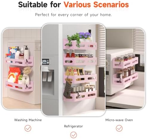Sevenblue 4-Pack Magnetic Spice Rack - Image 6