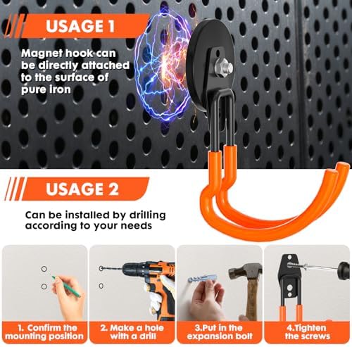 Magnetic Hooks Heavy Duty Storage Garage Magnet Hooks - Image 5