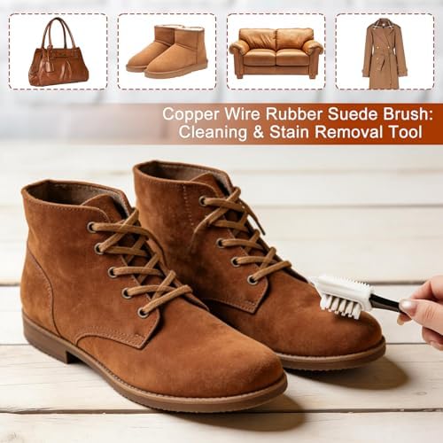 5pcs Horsehair Shoe Brush Premium Shoe Polish Brush, Horsehair Felt Hat Brush - Image 6