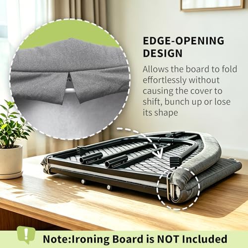 Seiritex Ironing Board Cover 12x32 inch, Fits Table Top Ironing Board Heat - Image 4