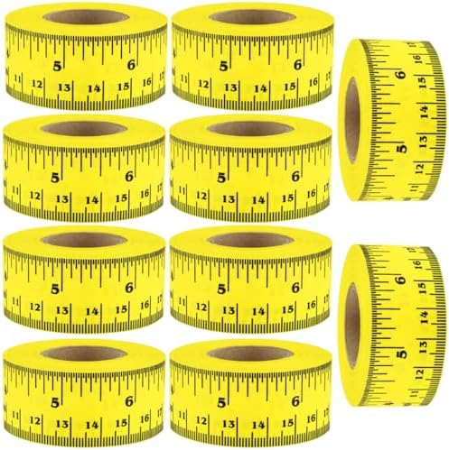 ChromaLabel 1 Inch Adhesive Measuring Tape by ChromaLabel