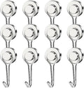 MIKEDE Magnetic Hooks Heavy Duty 40LB+ Swivel Swing Strong Magnet Hook by MIKEDE