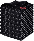 Homaxy 100% Cotton Terry Kitchen Dish Cloths, 8 Pack by Homaxy
