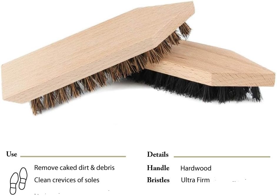 Hardwood Shoe & Boot Sole Brush - Image 4