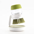 Dish Brush with Soap Dispenser, Dishwashing Kitchen Scrub Brushes Dish Scrubber by DHDestined+Fateful