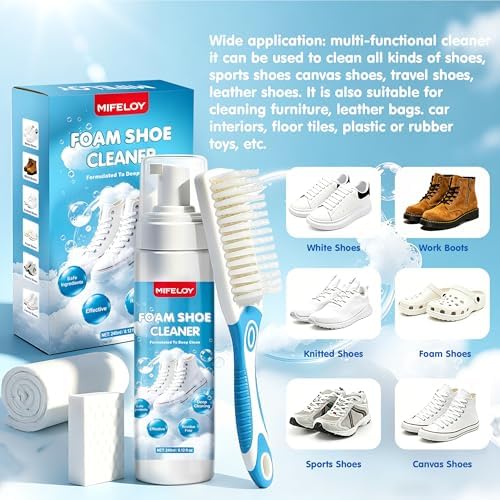 Shoe Cleaner 8.12 oz – Sneaker Cleaner Foam - Image 5