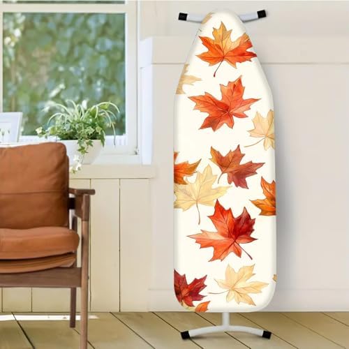Nuxovilar 15x54 Autumn Maple Leaf Ironing Board Cover - Image 2