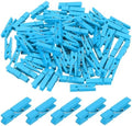 uxcell 200 Pcs Wooden Clothespins, 1.4 Inch Clothes Pins Wooden Colored Small by uxcell