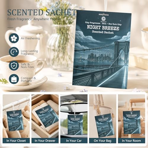 US01-NewYork City Night Breeze Scented Sachets - Image 4