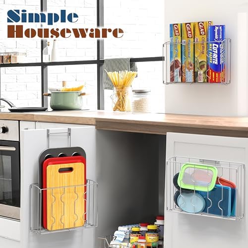 Simple Houseware Over Cabinet Door Organizer - Image 6