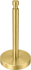 YUMORE 3.9lbs Heavy Duty Paper Towel Holder Countertop Weighted Base Gold by YUMORE
