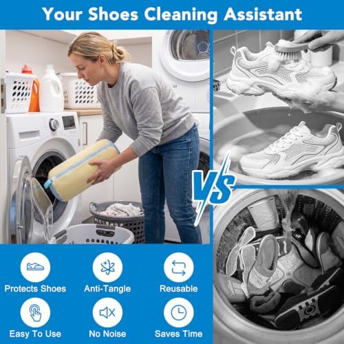 Dntorx 2 PCS Shoe Washing Machine Bags - Image 4