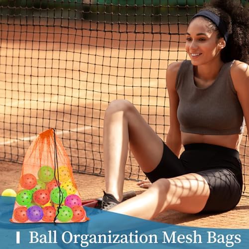 6 Pack Mesh Drawstring Bags - Image 5