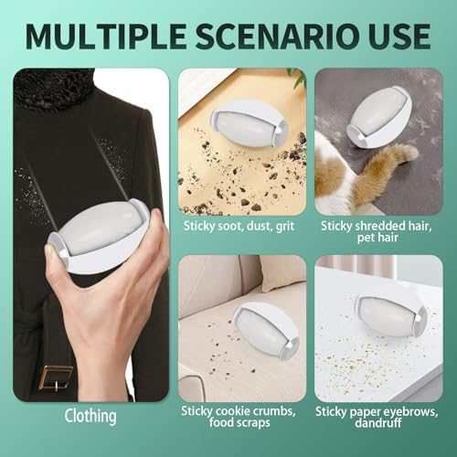 Reusable Lint Roller for Clothes, Mini Lint Roller Travel Size, Washable Pet - Image 6