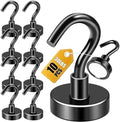 DIYMAG Magnetic Hooks, Strong Magents 10 Pack 30lbs by DIYMAG