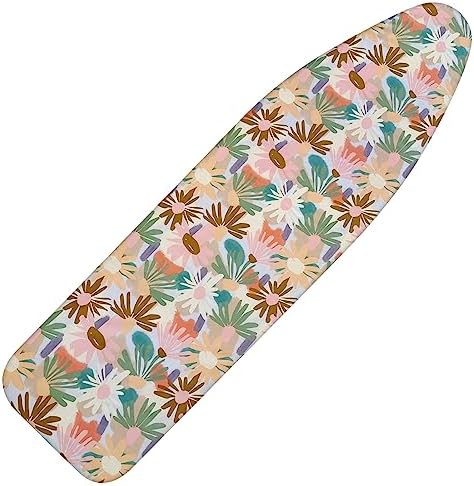 Ironing Board Cover and Pad 15x54 Inch Standard Ironing Board Cover by MEMEATY