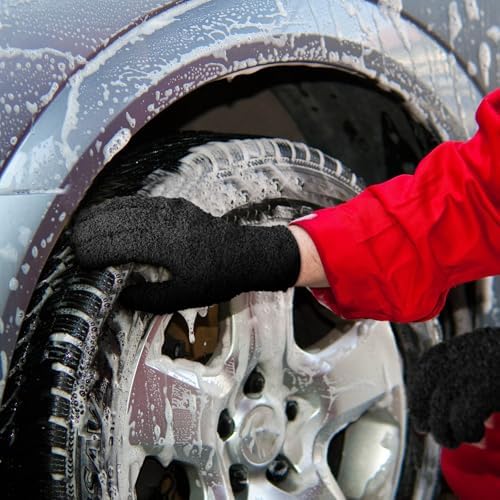 Patelai 3 Pairs Microfiber Dusting Gloves - Image 6