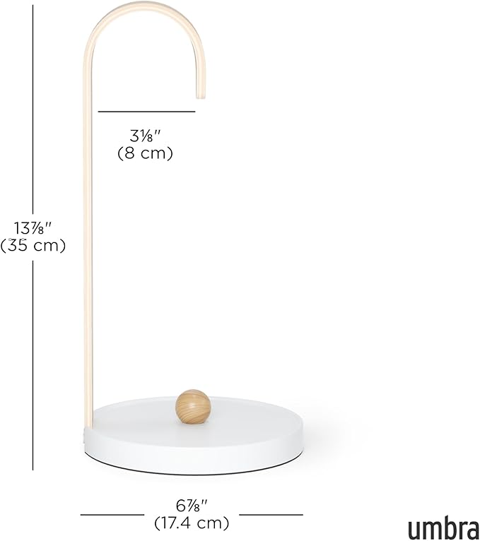 Umbra Bellwood Paper Towel Holder, Wooden - Image 4