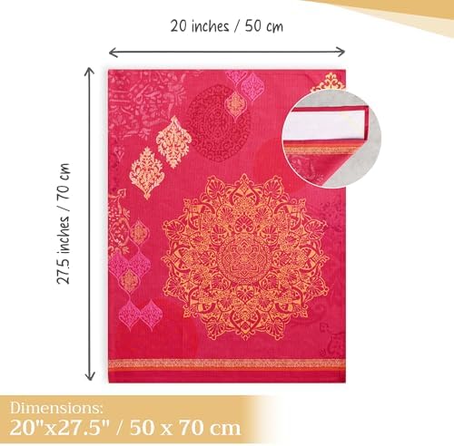 Maison d' Hermine Kitchen Towels Set of 3 Reusable 100% Cotton 27.50" x 20" - Image 4