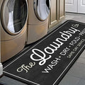 Laundry Room Long Rug Area Rug Non-Slip Floor Mat Waterproof Farmhouse Carpet by Unknown