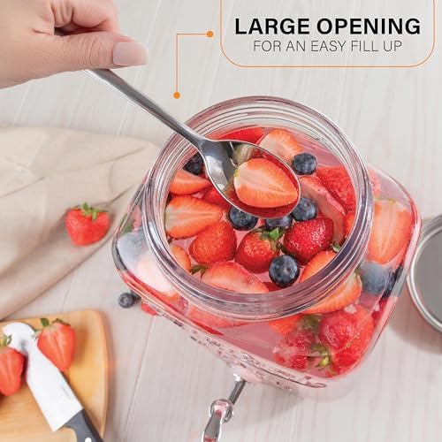 2 GALLON Glass Drink Dispensers - Image 3