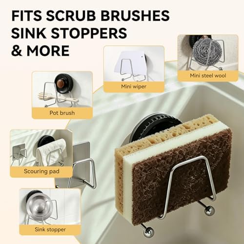 Suction Sponge Holder for Kitchen Sink - Image 5
