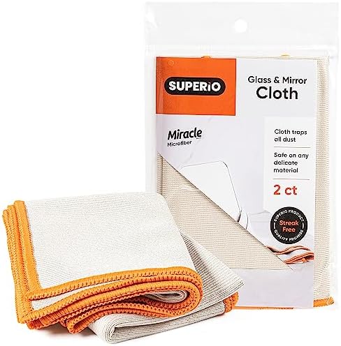 Superio Microfiber Glass, Window Cleaning Cloth by Superio