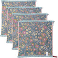Set of 4 Cotton Floral Kitchen Towels by STASOPTK