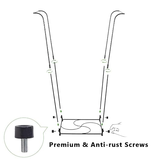 Stargarden 2 Pack Trash Bag Holder, Metal Garbage Bag Holder | Leaf Bag Holder - Image 5