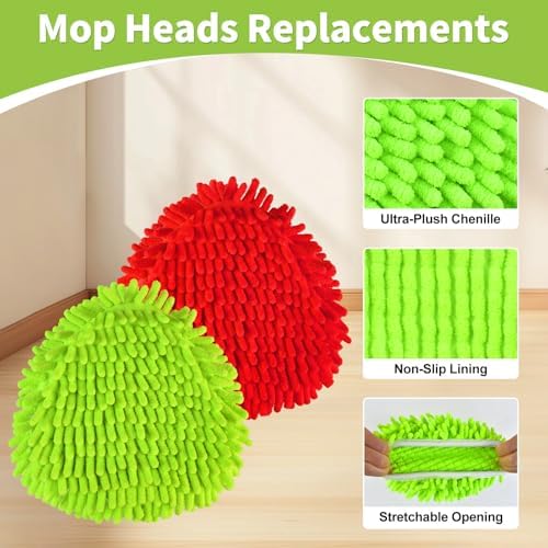 6 Pack Mop Heads Replacements for Ocedar, Replace Head for o Cedar Easywring 1 - Image 3