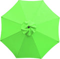 Sunnyglade 9ft Patio Umbrella Replacement Canopy Market Umbrella Top Outdoor Umbrella Canopy with 8 Ribs