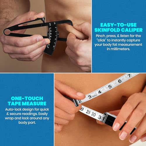 MEDca Body Fat Caliper and Measuring Tape - Image 5