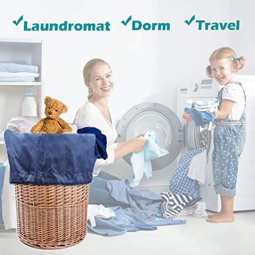 Coomee Heavy Duty Laundry Bag, 2 Pack XL Nylon Laundry Bags - Image 5