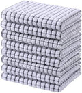 Mordimy Premium Cotton Kitchen Towels 16"x 25", 8 Pack by Mordimy