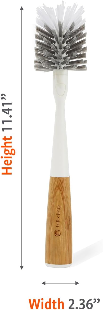 Full Circle Upstanding Bottle Brush, Deep Cleans Water Bottles, safe - Image 6