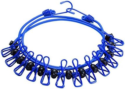 2 Pack 11 Feet Windproof Clothesline - Image 2
