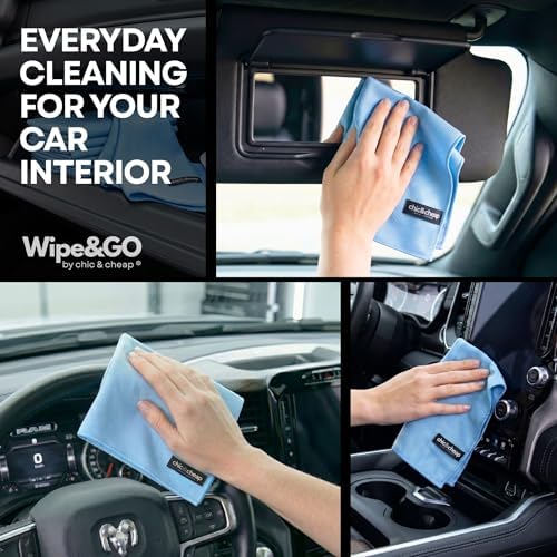Wipe&GO Window & Glass Cleaning Cloths – Premium Diamond Weave Microfiber - Image 6