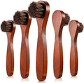 Jovitec 5 Pack Horsehair Polish Applicator Brush Kit Saddle Soap Shoe Shine by Jovitec